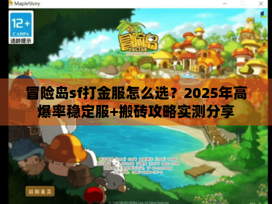 冒险岛sf打金服怎么选？2025年高爆率稳定服+搬砖攻略实测分享