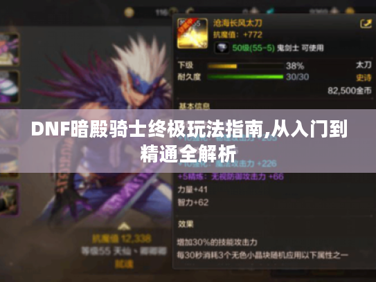 DNF暗殿骑士终极玩法指南,从入门到精通全解析