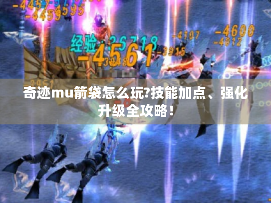 奇迹mu箭袋怎么玩?技能加点、强化升级全攻略！