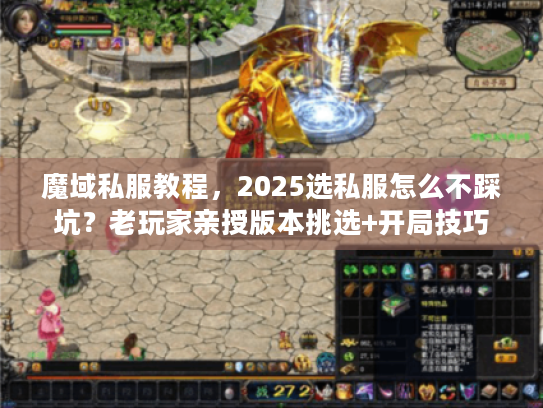 魔域私服教程，2025选私服怎么不踩坑？老玩家亲授版本挑选+开局技巧