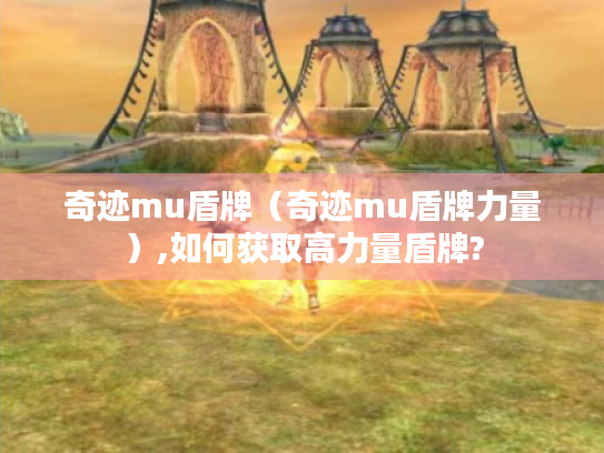 奇迹mu盾牌（奇迹mu盾牌力量）,如何获取高力量盾牌?