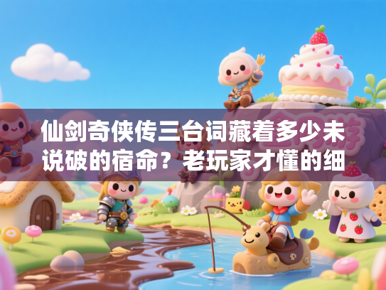 仙剑奇侠传三台词藏着多少未说破的宿命？老玩家才懂的细节暴击