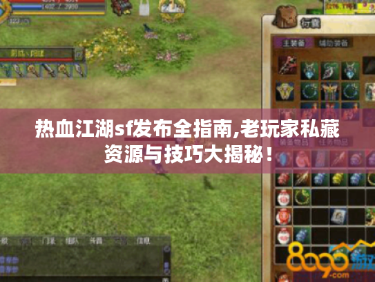 热血江湖sf发布全指南,老玩家私藏资源与技巧大揭秘！