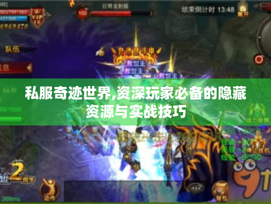 私服奇迹世界,资深玩家必备的隐藏资源与实战技巧