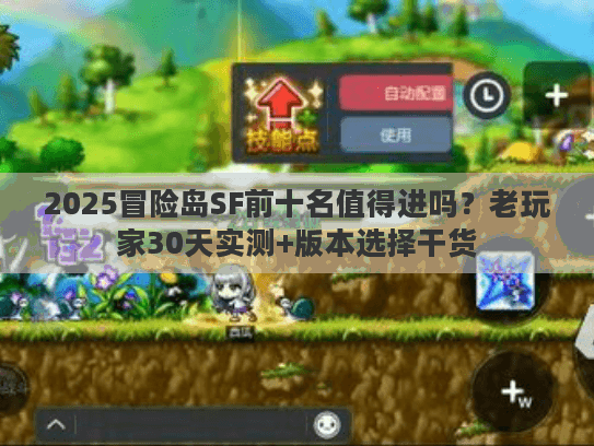 2025冒险岛SF前十名值得进吗？老玩家30天实测+版本选择干货