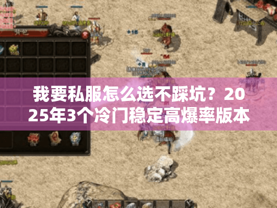 我要私服怎么选不踩坑？2025年3个冷门稳定高爆率版本+实测避坑技巧