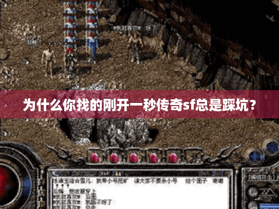 为什么你找的刚开一秒传奇sf总是踩坑？
