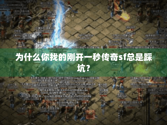 为什么你找的刚开一秒传奇sf总是踩坑？