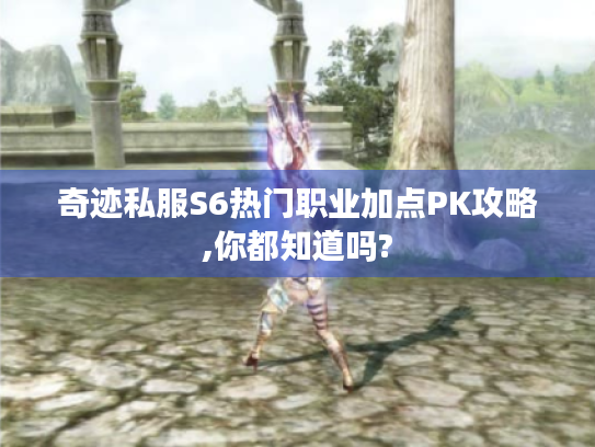 奇迹私服S6热门职业加点PK攻略,你都知道吗?