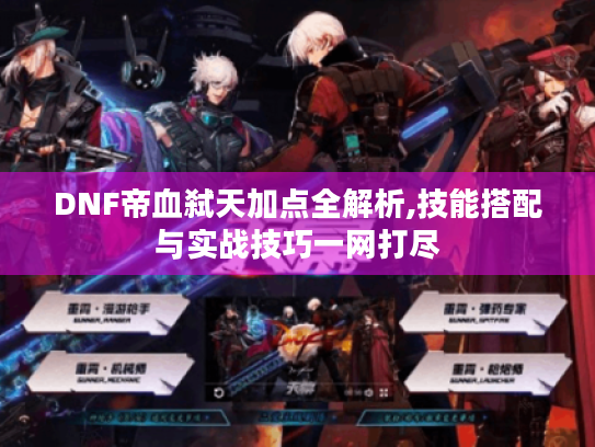 DNF帝血弑天加点全解析,技能搭配与实战技巧一网打尽