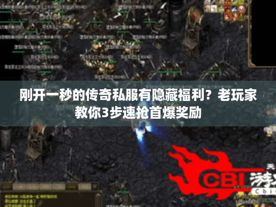 刚开一秒的传奇私服有隐藏福利？老玩家教你3步速抢首爆奖励