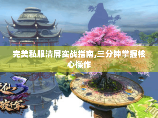 完美私服清屏实战指南,三分钟掌握核心操作