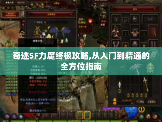 奇迹SF力魔终极攻略,从入门到精通的全方位指南 奇迹SF力魔终极攻略,从入门到精通的全方位指南