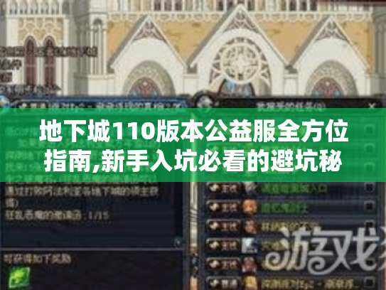 地下城110版本公益服全方位指南,新手入坑必看的避坑秘籍