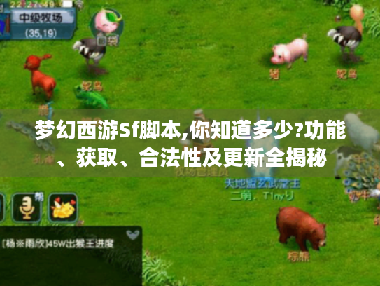 梦幻西游Sf脚本,你知道多少?功能、获取、合法性及更新全揭秘