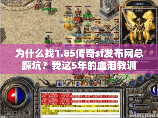 为什么找1.85传奇sf发布网总踩坑？我这5年的血泪教训