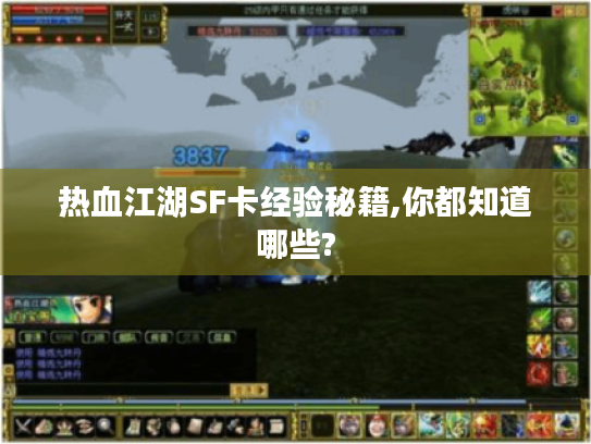 热血江湖SF卡经验秘籍,你都知道哪些?
