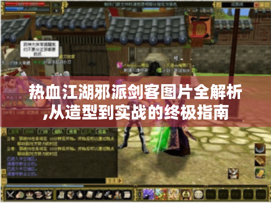 热血江湖邪派剑客图片全解析,从造型到实战的终极指南 热血江湖邪派剑客图片全解析,从造型到实战的终极指南