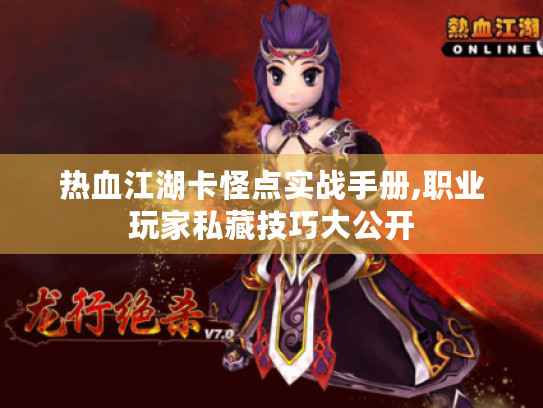 热血江湖卡怪点实战手册,职业玩家私藏技巧大公开 热血江湖卡怪点实战手册,职业玩家私藏技巧大公开