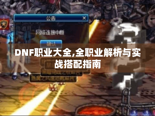DNF职业大全,全职业解析与实战搭配指南