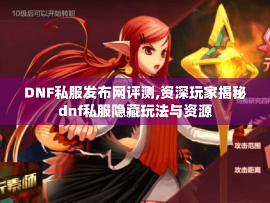 DNF私服发布网评测,资深玩家揭秘dnf私服隐藏玩法与资源