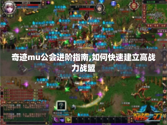 奇迹mu公会进阶指南,如何快速建立高战力战盟