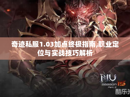奇迹私服1.03加点终极指南,职业定位与实战技巧解析