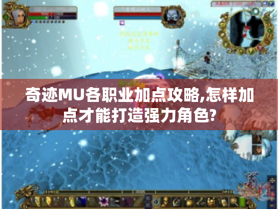 奇迹MU各职业加点攻略,怎样加点才能打造强力角色?