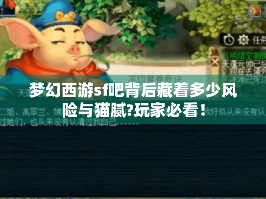 梦幻西游sf吧背后藏着多少风险与猫腻?玩家必看！