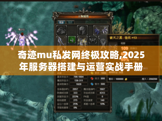 奇迹mu私发网终极攻略,2025年服务器搭建与运营实战手册 奇迹mu私发网终极攻略,2025年服务器搭建与运营实战手册