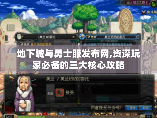 地下城与勇士服发布网,资深玩家必备的三大核心攻略 地下城与勇士服发布网,资深玩家必备的三大核心攻略