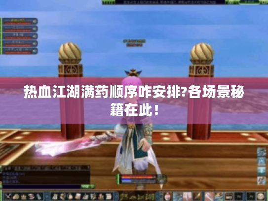 热血江湖满药顺序咋安排?各场景秘籍在此！