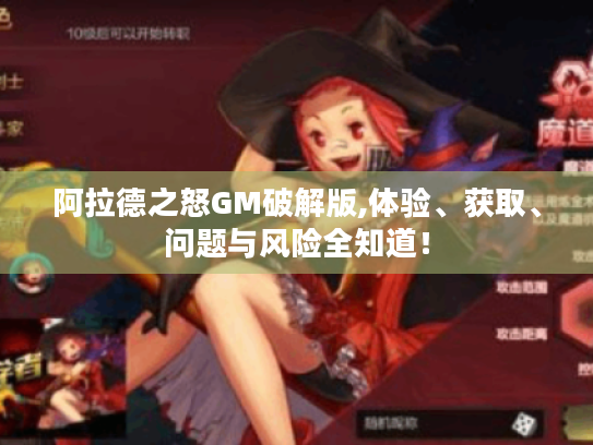 阿拉德之怒GM破解版,体验、获取、问题与风险全知道！