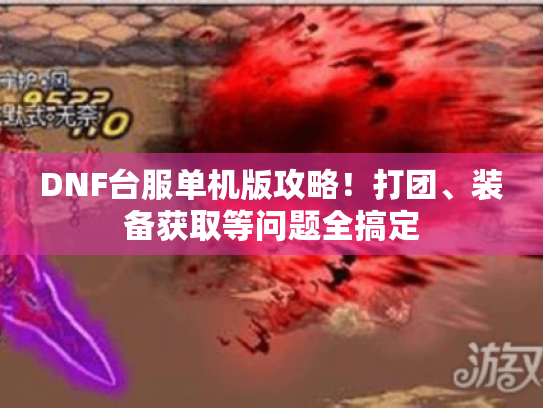 DNF台服单机版攻略！打团、装备获取等问题全搞定