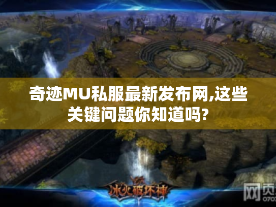 奇迹MU私服最新发布网,这些关键问题你知道吗?