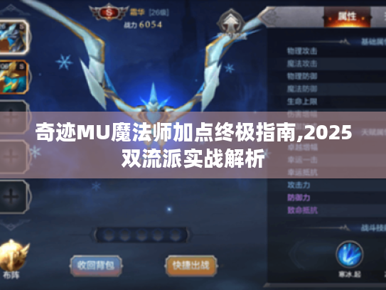 奇迹MU魔法师加点终极指南,2025双流派实战解析