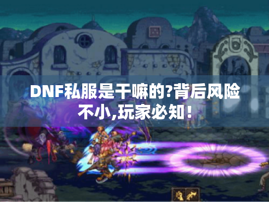 DNF私服是干嘛的?背后风险不小,玩家必知！