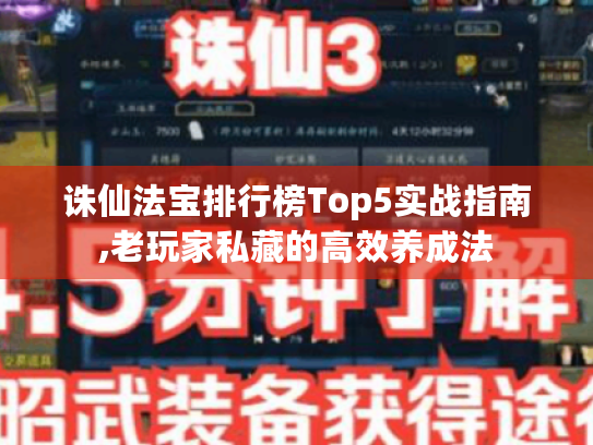 诛仙法宝排行榜Top5实战指南,老玩家私藏的高效养成法