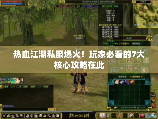 热血江湖私服爆火！玩家必看的7大核心攻略在此