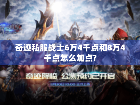 奇迹私服战士6万4千点和8万4千点怎么加点?