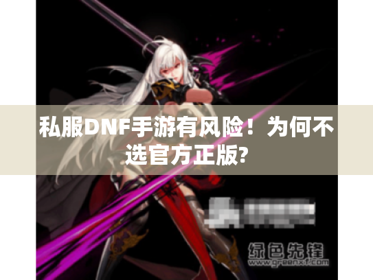 私服DNF手游有风险！为何不选官方正版?