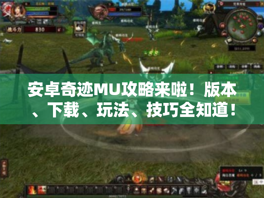 安卓奇迹MU攻略来啦!版本、下载、玩法、技巧全知道! 安卓奇迹MU攻略来啦!版本、下载、玩法、技巧全知道!