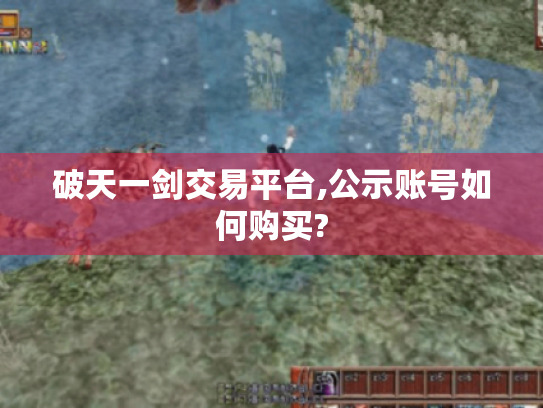 破天一剑交易平台,公示账号如何购买?