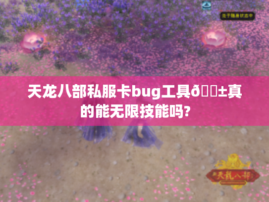 天龙八部私服卡bug工具😱真的能无限技能吗?