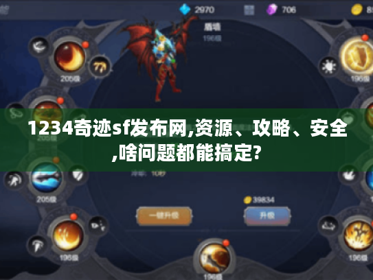 1234奇迹sf发布网,资源、攻略、安全,啥问题都能搞定?