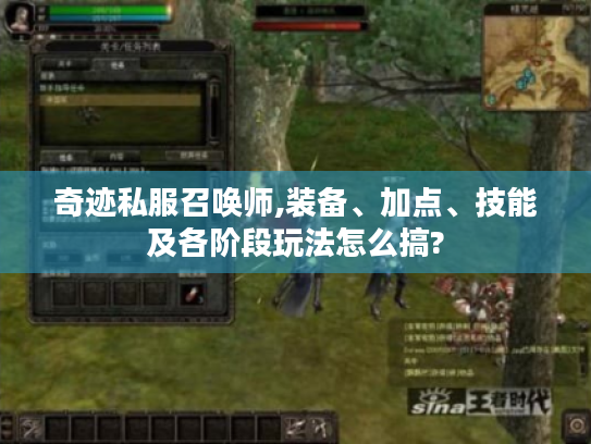 奇迹私服召唤师,装备、加点、技能及各阶段玩法怎么搞? 奇迹私服召唤师,装备、加点、技能及各阶段玩法怎么搞?