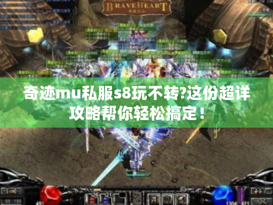 奇迹mu私服s8玩不转?这份超详攻略帮你轻松搞定! 奇迹mu私服s8玩不转?这份超详攻略帮你轻松搞定!