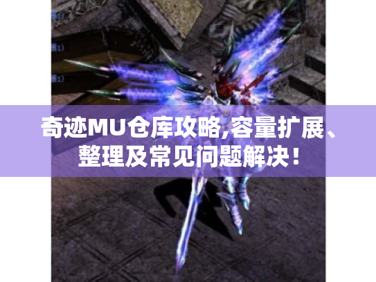 奇迹MU仓库攻略,容量扩展、整理及常见问题解决！