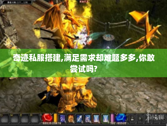 奇迹私服搭建,满足需求却难题多多,你敢尝试吗? 奇迹私服搭建,满足需求却难题多多,你敢尝试吗?
