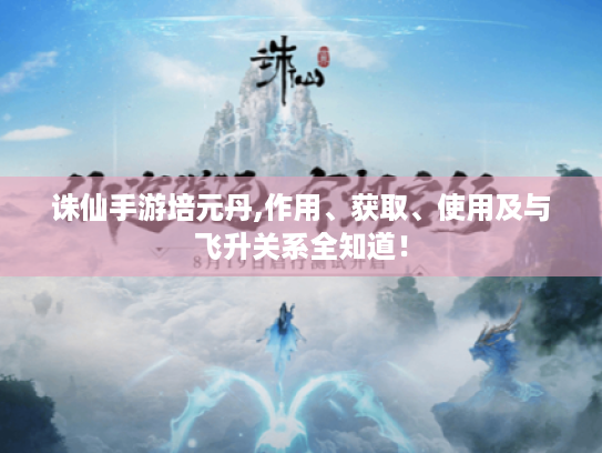 诛仙手游培元丹,作用、获取、使用及与飞升关系全知道！